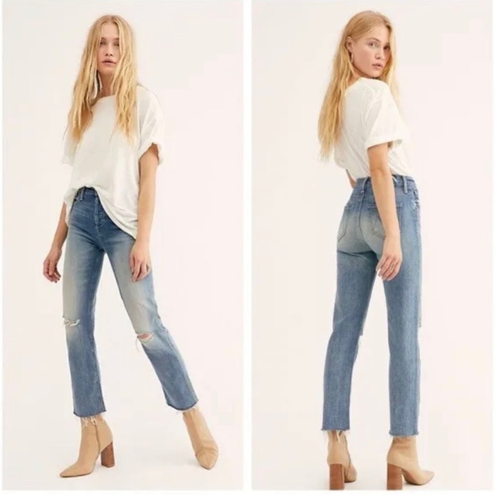 MOTHER The Tomcat Ankle Fray Size 27. EUC! Last Supper Destroyed.